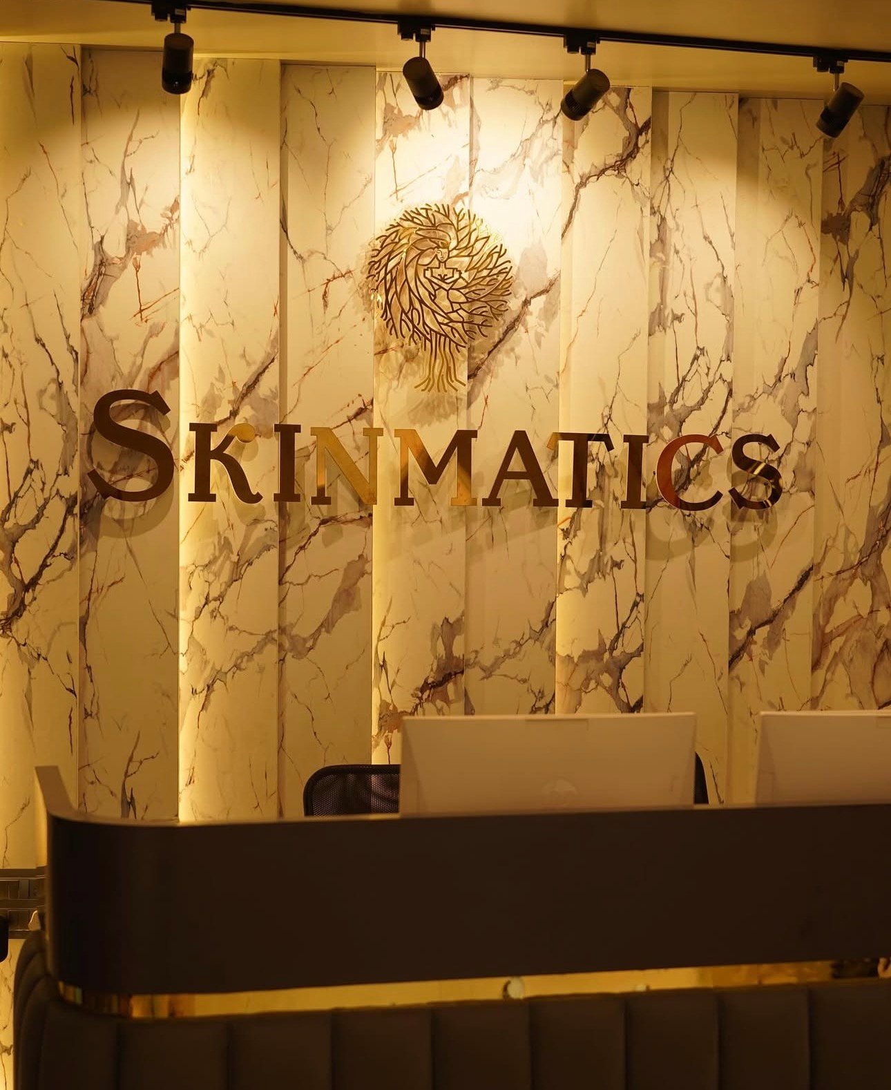 Skinmatics Hennur clinic reception